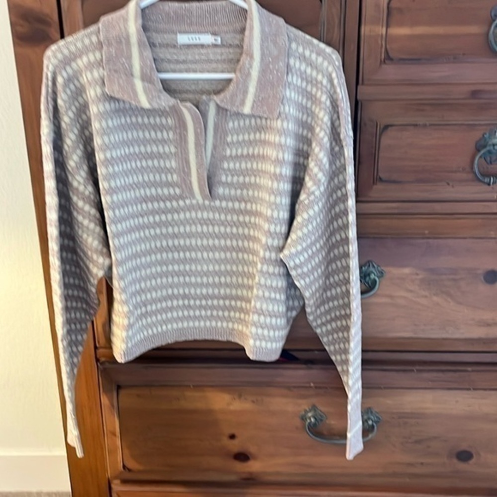 Lush Women’s Dusty Mauve Sweater Size Large NWOT